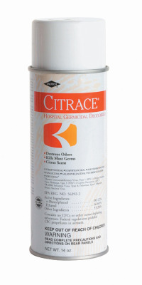 Citrace Surface Spray Spray Aerosol Can Citrus 14 oz 14oz/Cn thumbnail 2