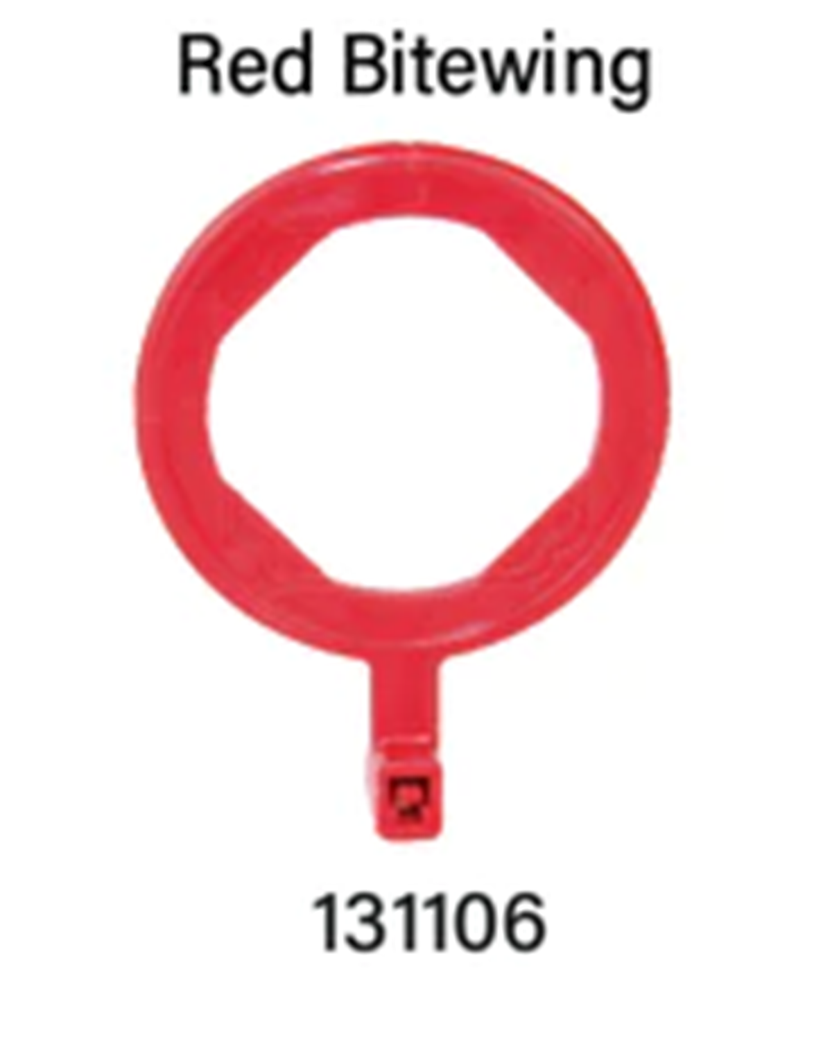 EzAim X-Ray Positioning Ring Bitewing Red, 131106 thumbnail 8