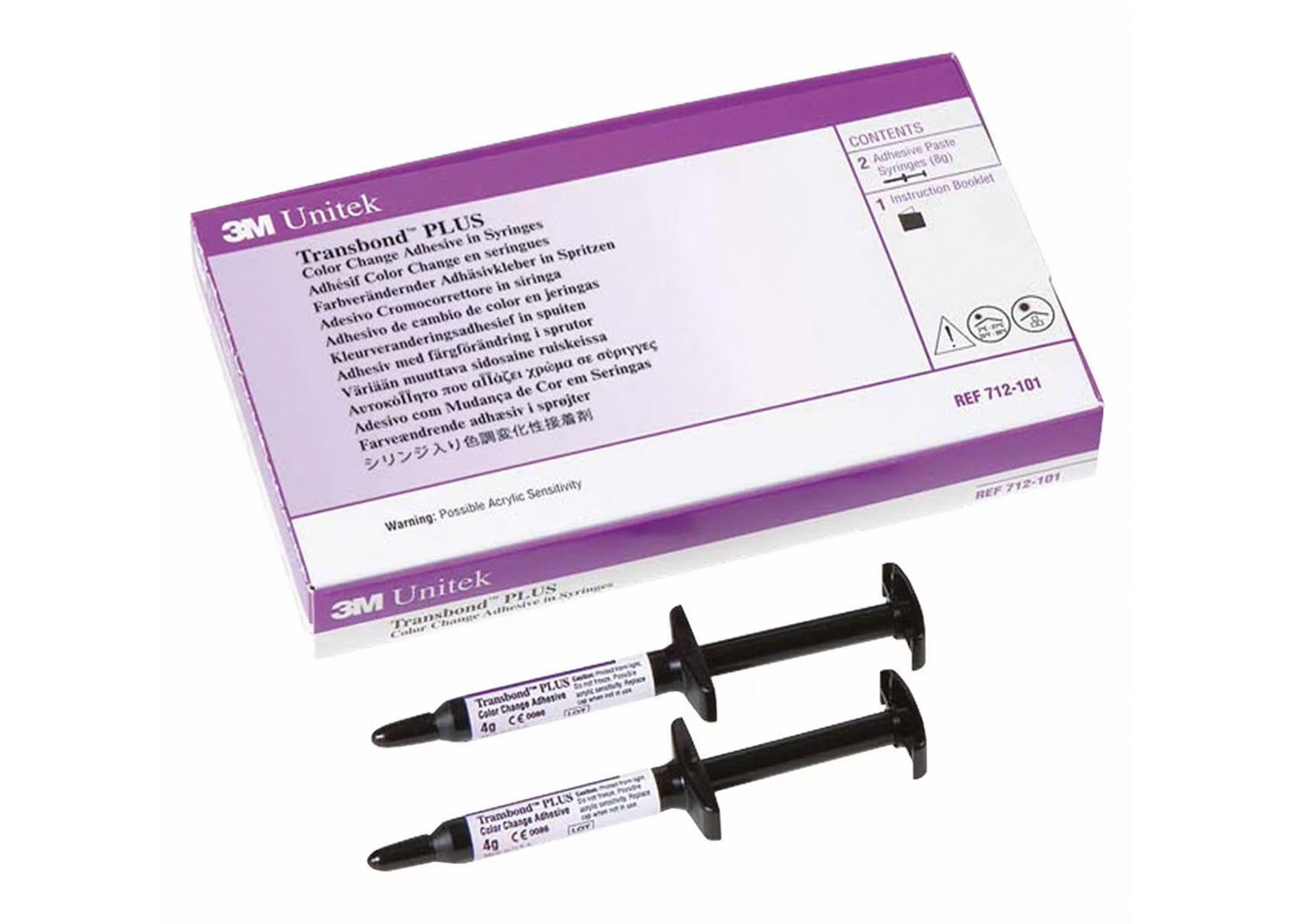 Transbond Plus Color Change Adhesive Syringe 4g thumbnail 2