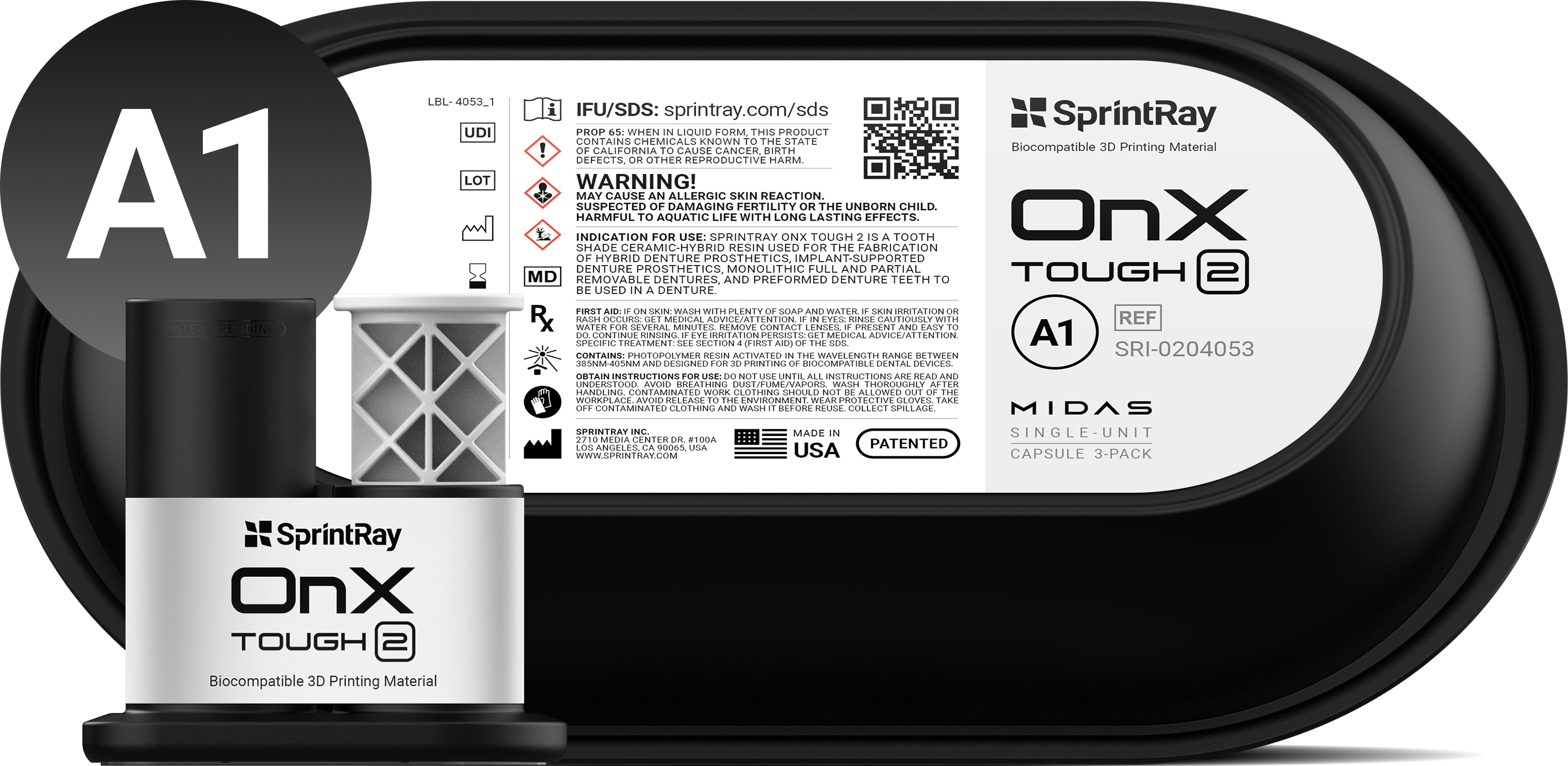 OnX Tough 2 Denture A1 Ea thumbnail 3