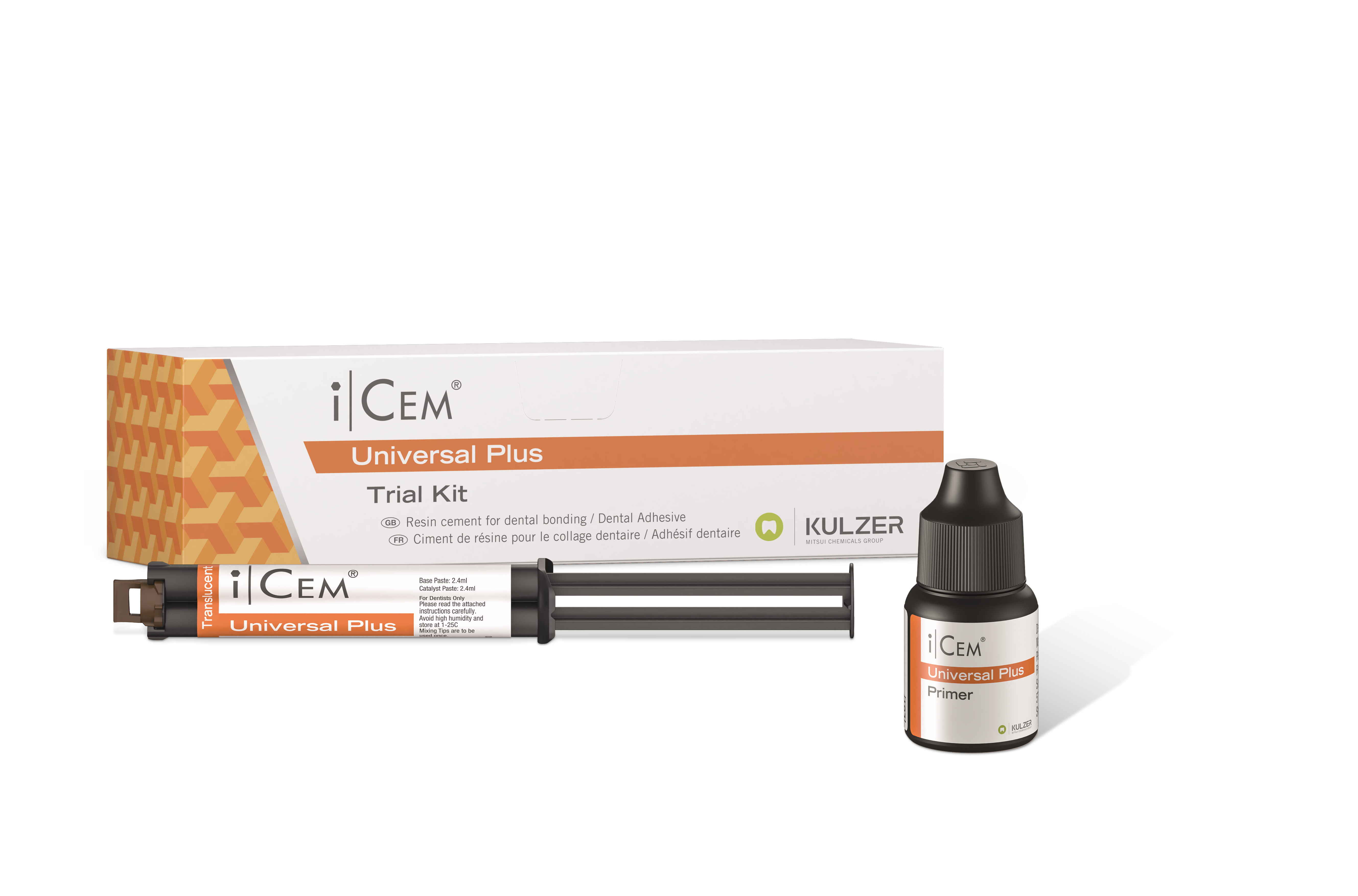 iCem Universal Plus Universal Resin Automix Cement White Cement Refills Ea image