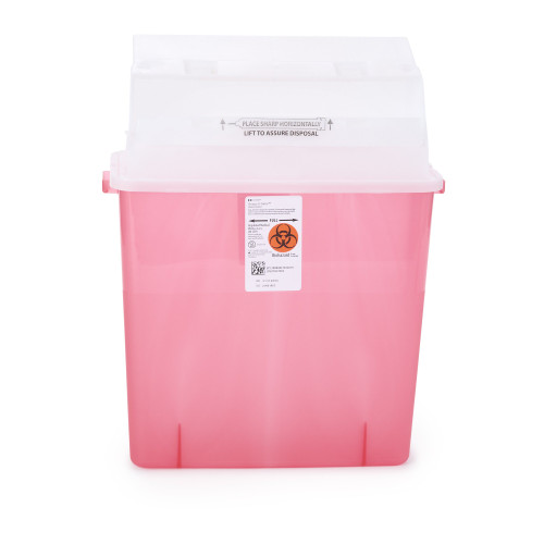 Sharps-A-Gator 3 Gallon Red In-Room w/ Lid product image