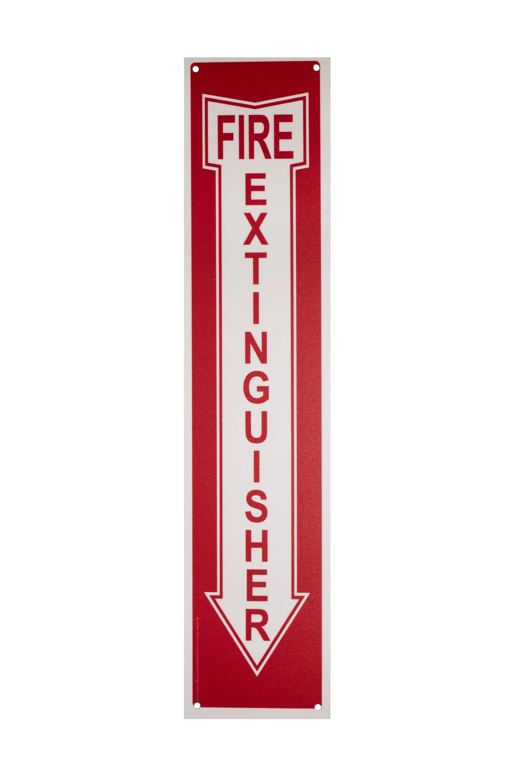 OSHA Sign Fire Extinguisher 4 in x 18 in Glow in the Dark Ea thumbnail 4