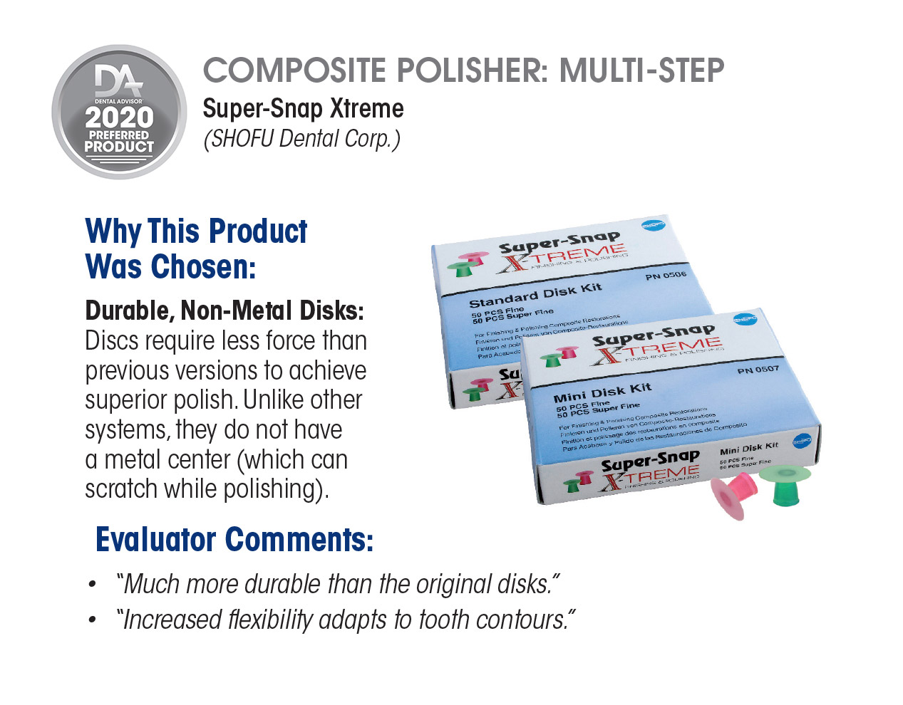 Super-Snap X-Treme Ultra Gloss Disc Contra Angle Ea thumbnail 4