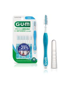 GUM Go-Betweens Proxabrush Cleaners, Wide, Blue, 36/Box, 3614PQ thumbnail 8