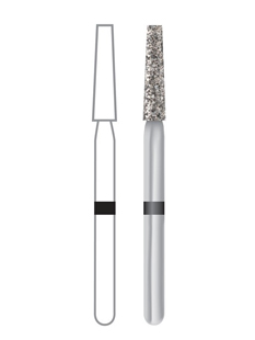 Diamond Bur Friction Grip Super Coarse 847-016SC 5/Pk thumbnail 7