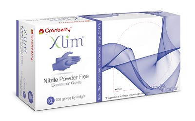 Xlim Nitrile Exam Gloves Large Dark Blue Non-Sterile thumbnail 10