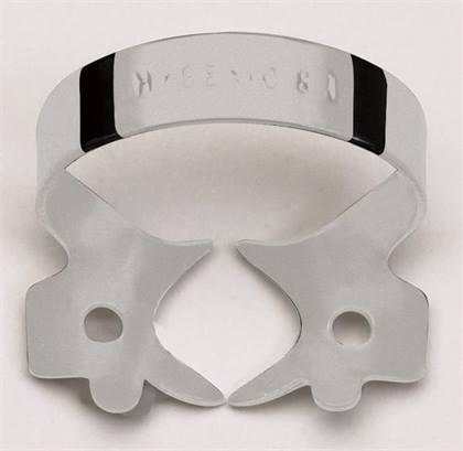 Hygenic Rubber Dam Clamp, Gloss Finish, # 13A, Winged, 1/Pk, H02705 thumbnail 13