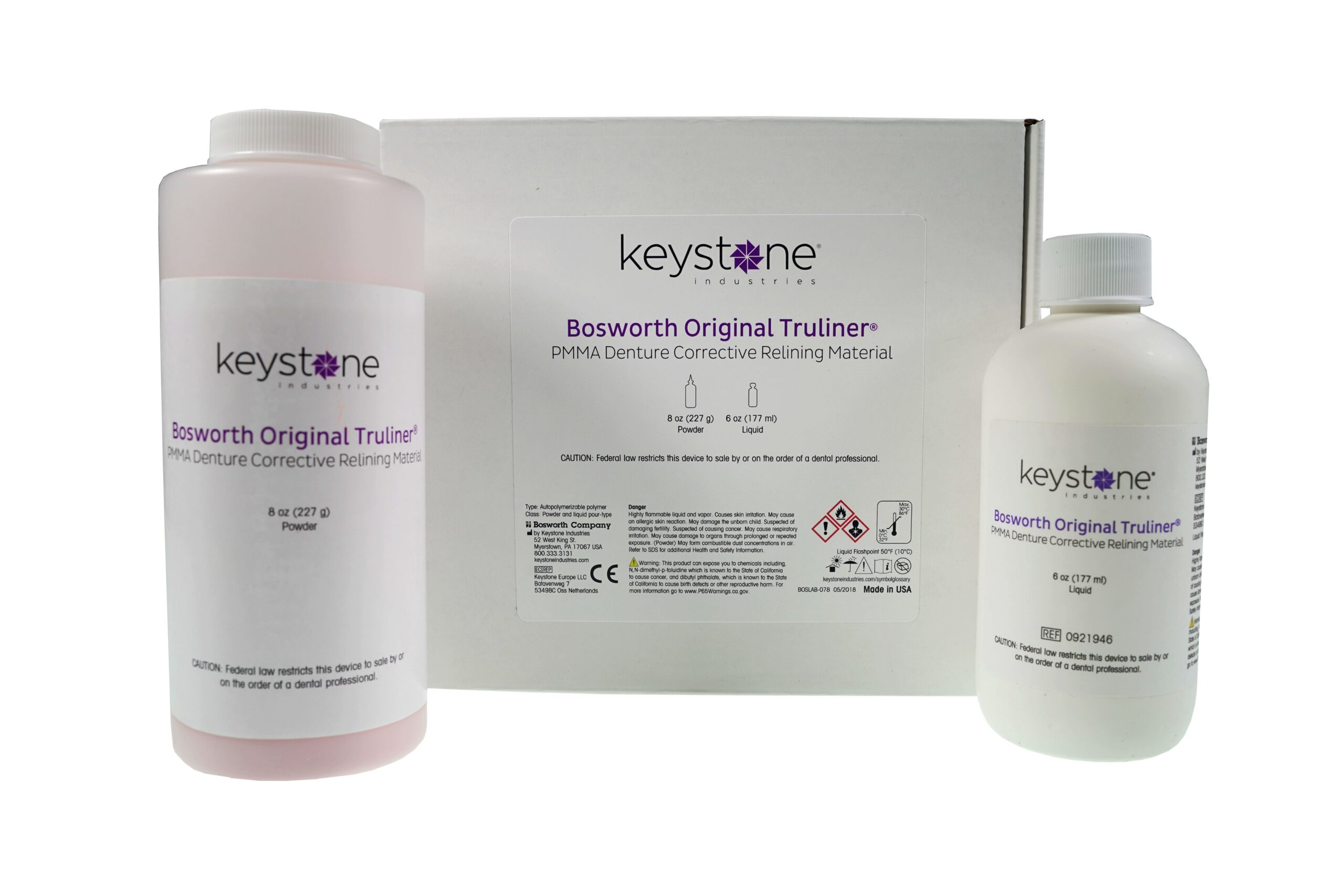 Original Truliner Reline Material PMMA Denture Corrective Original 6 oz Ea thumbnail 5