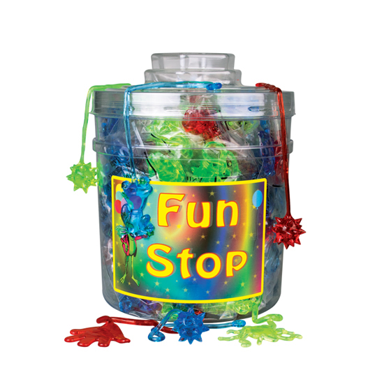 Canister Mix Sticky Figures Assorted 156/Pk product image