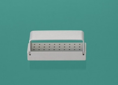 -30-HOLE AUTOCLAVABLE FG/CA BUR BLOCK W/LID product image