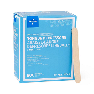 Sterile Wrapped 6" Tongue Depressors (100) image