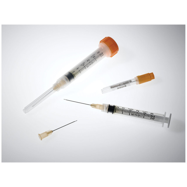 513 ED 27GA 1.25" Endo Syringe w/Needle (100) - 513 ED 27GA 1.25" Endo Syringe w/Needle (100) - Image 1