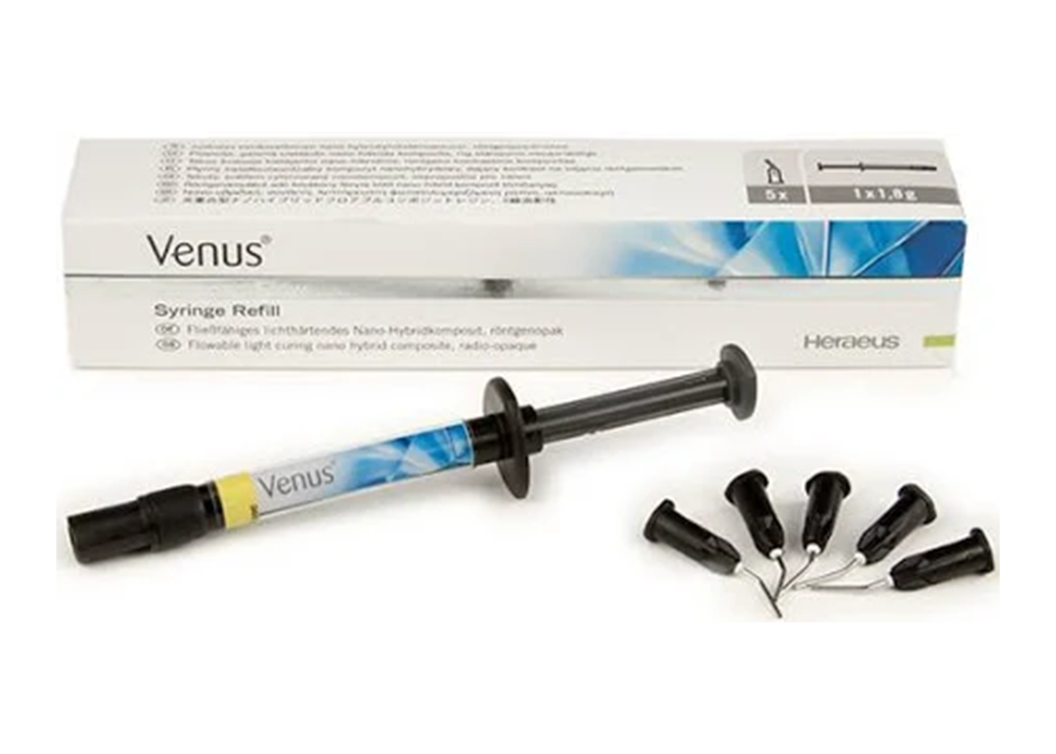 Venus Diamond Flow Flowable, Light-Cure, PLT Refill, 0.2 g, A2, 20/Pk, 66040369 thumbnail 9