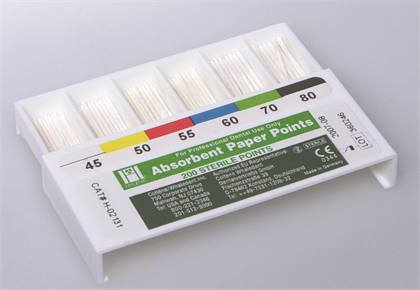 Hygenic Paper Points, ISO 60, White, 200/Pk, H02122 thumbnail 6