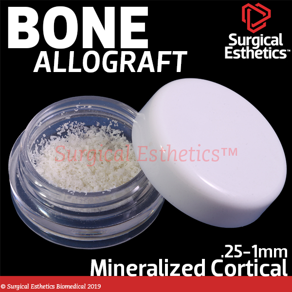 OSSIF-I sem Human Bone Grafting Material Cortical Granules 0.25 mm-1 mm 1 cc Ea thumbnail 4