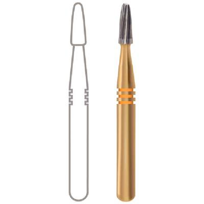 Carbide Bur Esthetic Finishing Friction Grip 7803 10/Pk product image