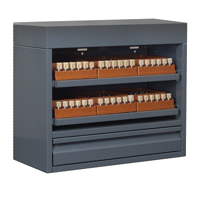 -CAD/CAM Block Locker, Small w/Copper Organizers product image