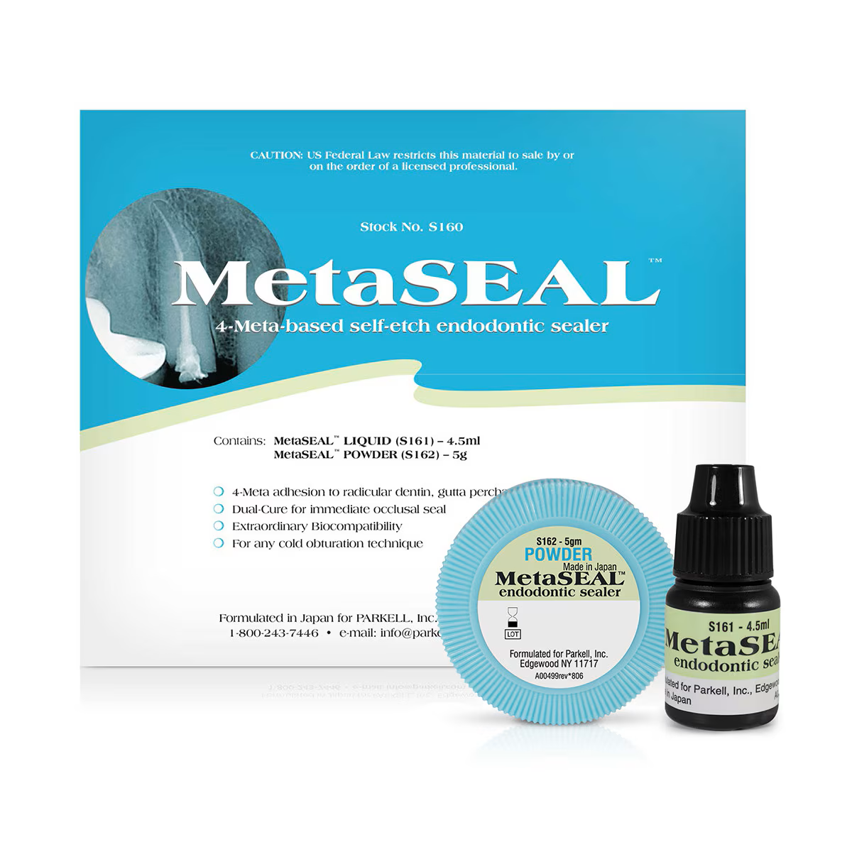 MetaSeal Endodontic Root Canal Sealer, Complete Kit, 5 g, S160 thumbnail 6