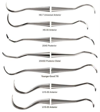 Sickle Scaler, # H6-H7, Universal Anterior, EagleLite, 3/8", Stainless Steel, 1/Pk, AESH6-7Z thumbnail 9