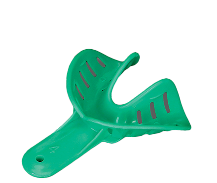 Ortho Impression Trays, Adult, Lower # 4, Small, Green, 25/Pk, ITO-4L thumbnail 10