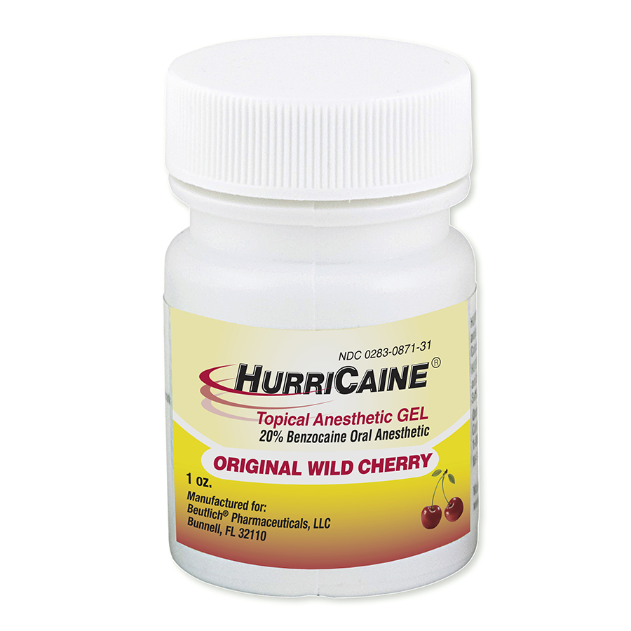 HurriCaine Topical Anesthetic Gel Cherry 1oz/Jr thumbnail 2