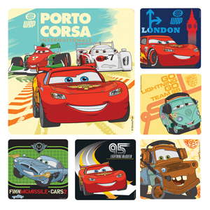 Stickers Disney Cars 2 Assorted 100/Rl thumbnail 7