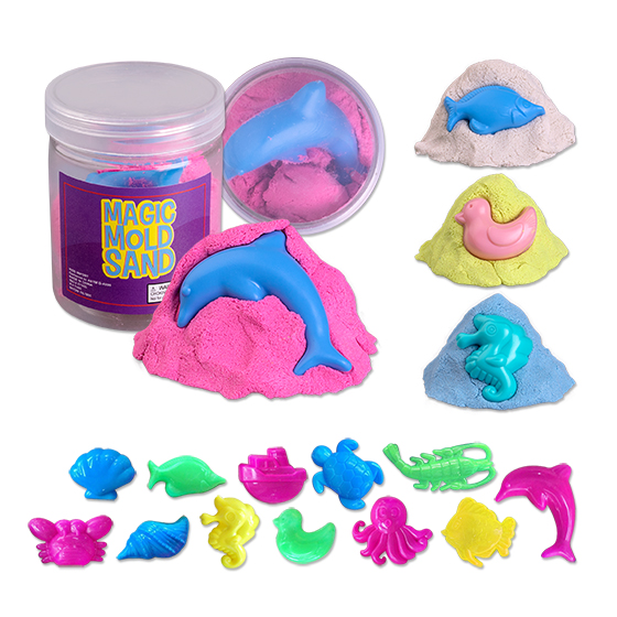 Toy Magic Molding Sand Assorted Colors 12/Pk thumbnail 3