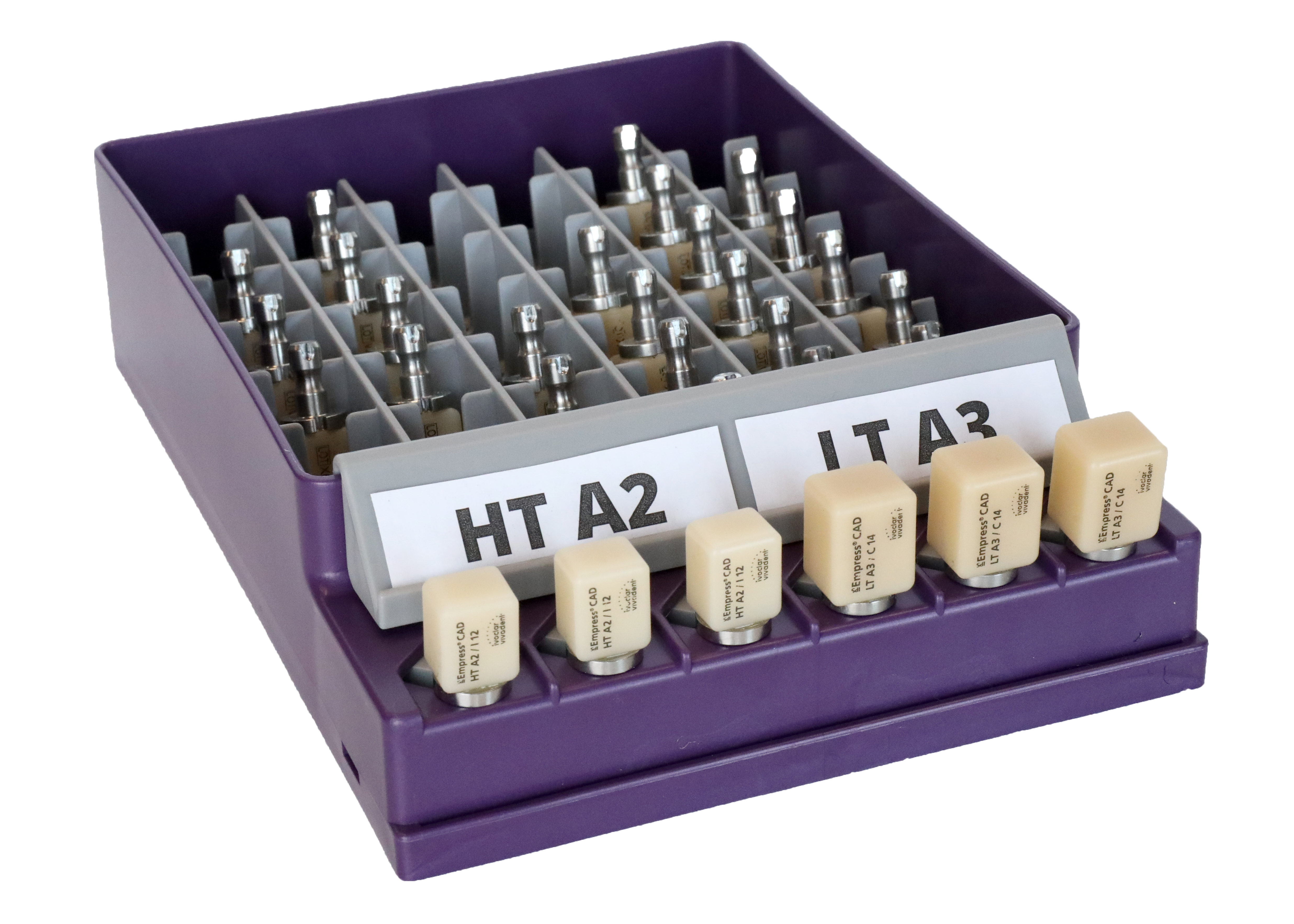 CAD/CAM Block Organizer Storage & Organizer Plum thumbnail 4