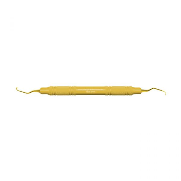 Standard Gracey Curette, XP, # 5-6, Anterior, EagleLite Handle, Resin, 3/8", Yellow, 1/Pk, AEG5-6XPX thumbnail 10