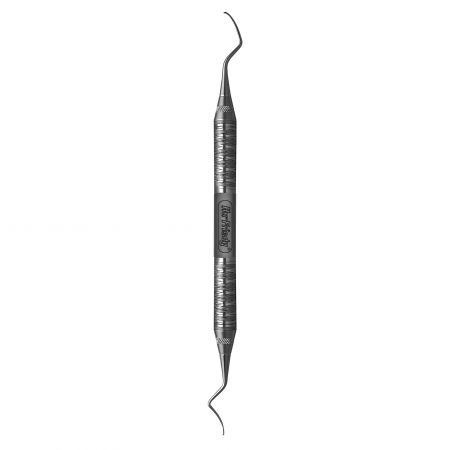 Curette Furcation Quetin Double End Size MD1 #6 Satin Steel Immunity Steel Ea thumbnail 5