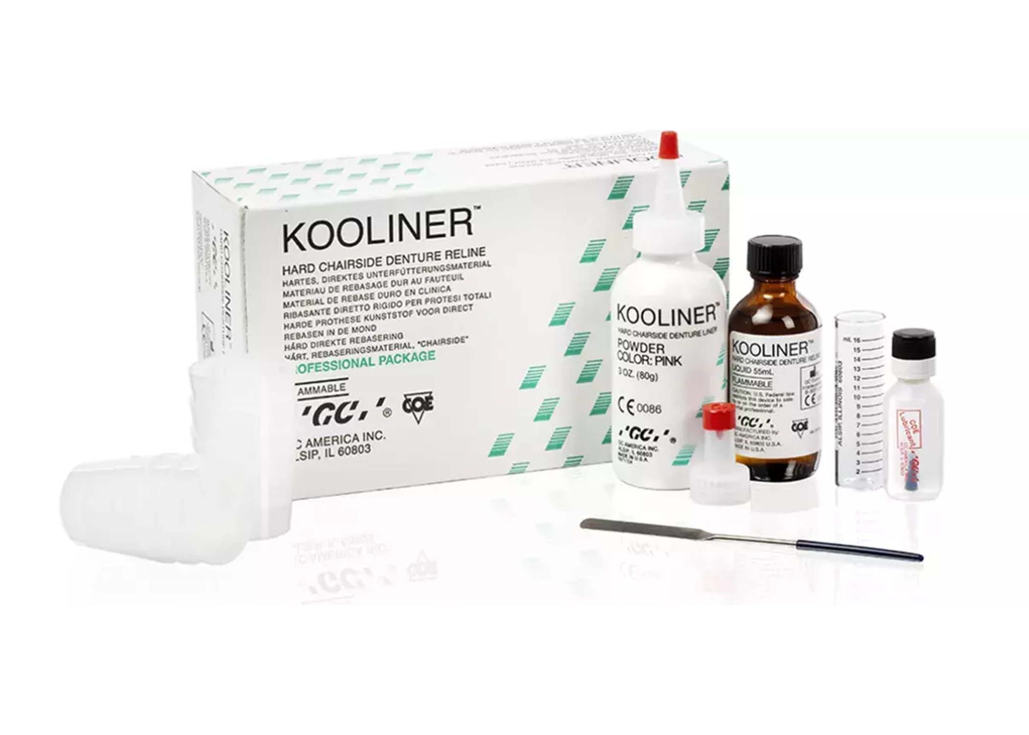 Kooliner Chairside Hard Denture Reline Material, Powder Refill, 3 oz, 1/Pk thumbnail 11