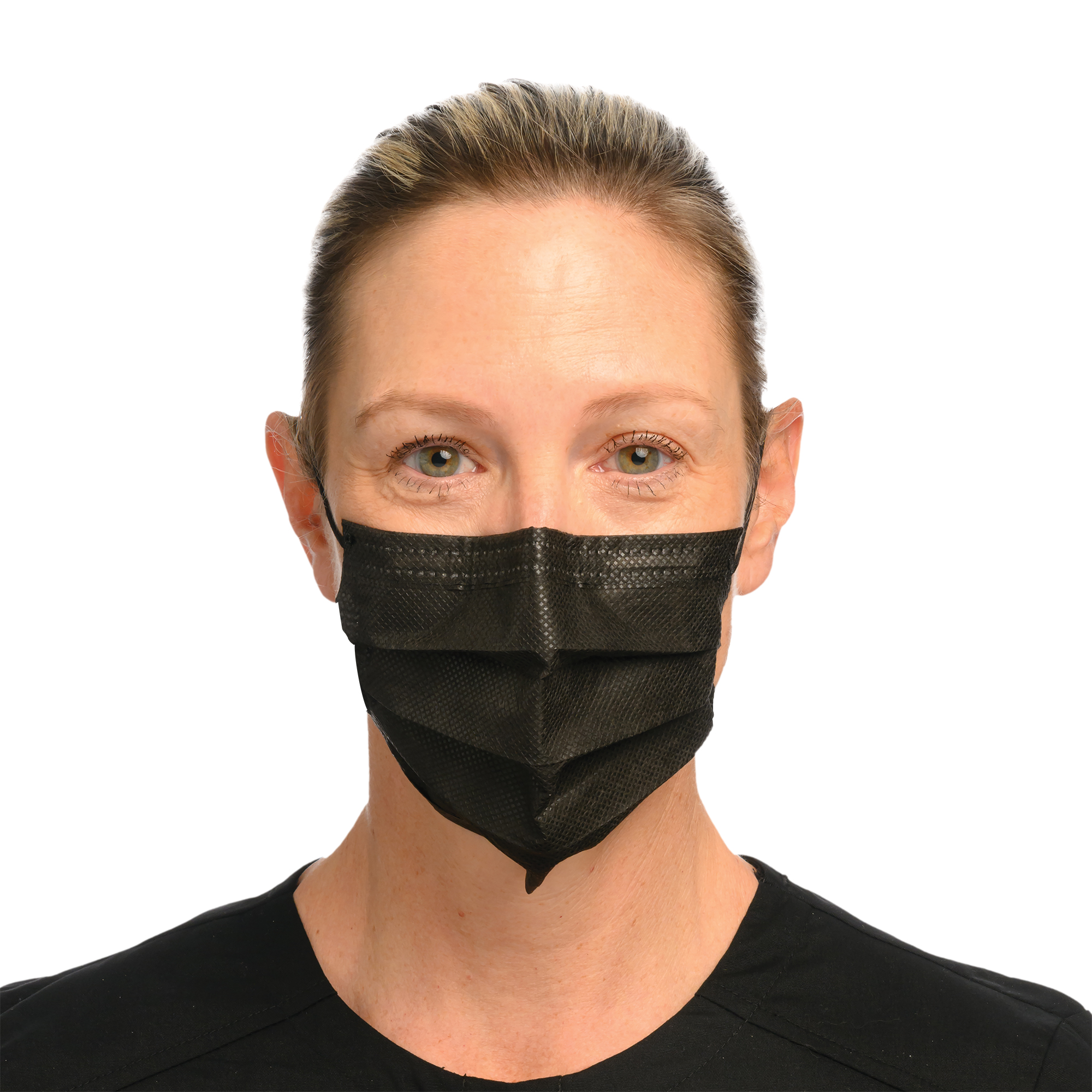 Crosstex Surgical Mask w/Secure Fit Level-3 50/Pk Black thumbnail 14