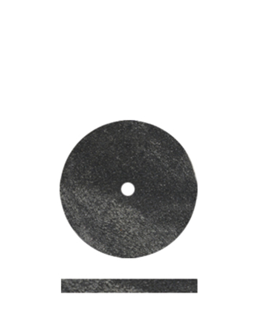 Black Classic Rubber Wheel Square-Edge 5/8” x 1/16” Box of 100 thumbnail 3