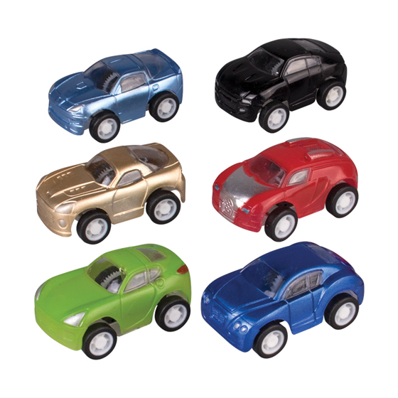 Toy Pull Back Cars Sports Assorted Colors 36/Pk thumbnail 3