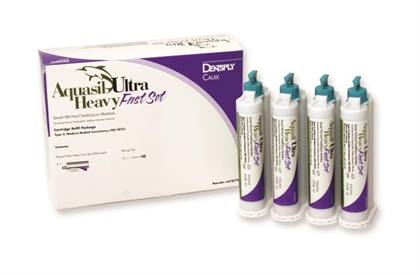 Aquasil Ultra Smart Wetting Impression Material, Cartridge Pack, Light Body, Regular Set, 50 ml, Mint, Teal, 4/Pk, 678771 thumbnail 12