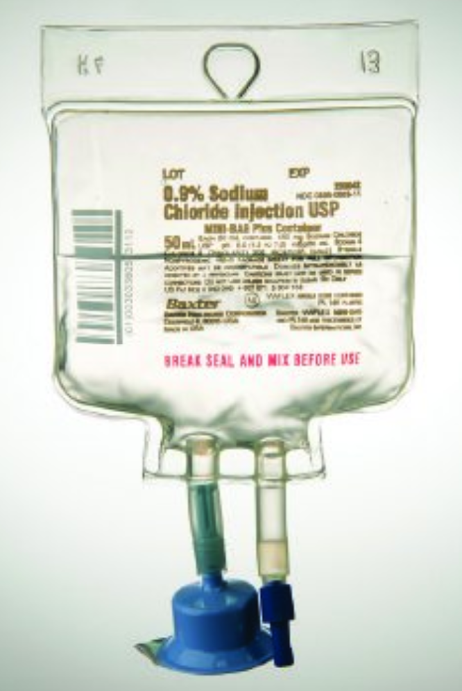 Sodium Chloride 0.9% Injection Bag 100mL (80) product image