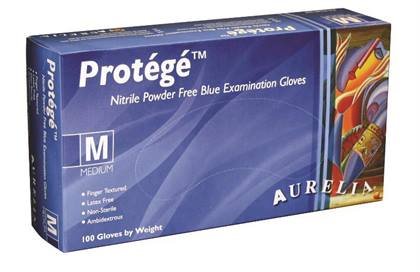 -Aurelia Protege MED Nitrile PF TXT Gloves (100) - -Aurelia Protege MED Nitrile PF TXT Gloves (100) - Image 1