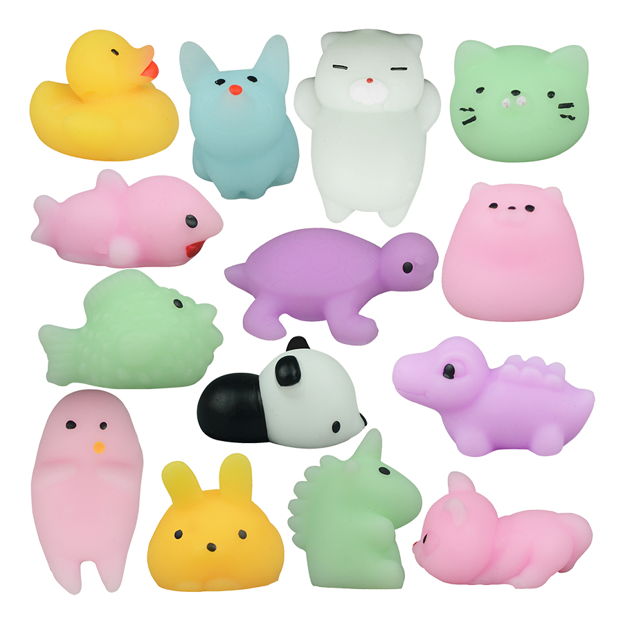 Toy Squishy Animal Assortment Assorted Animals 100/Pk thumbnail 3