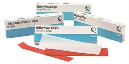 White Small Utility Wax Strips (144) - White Small Utility Wax Strips (144) - Image 1
