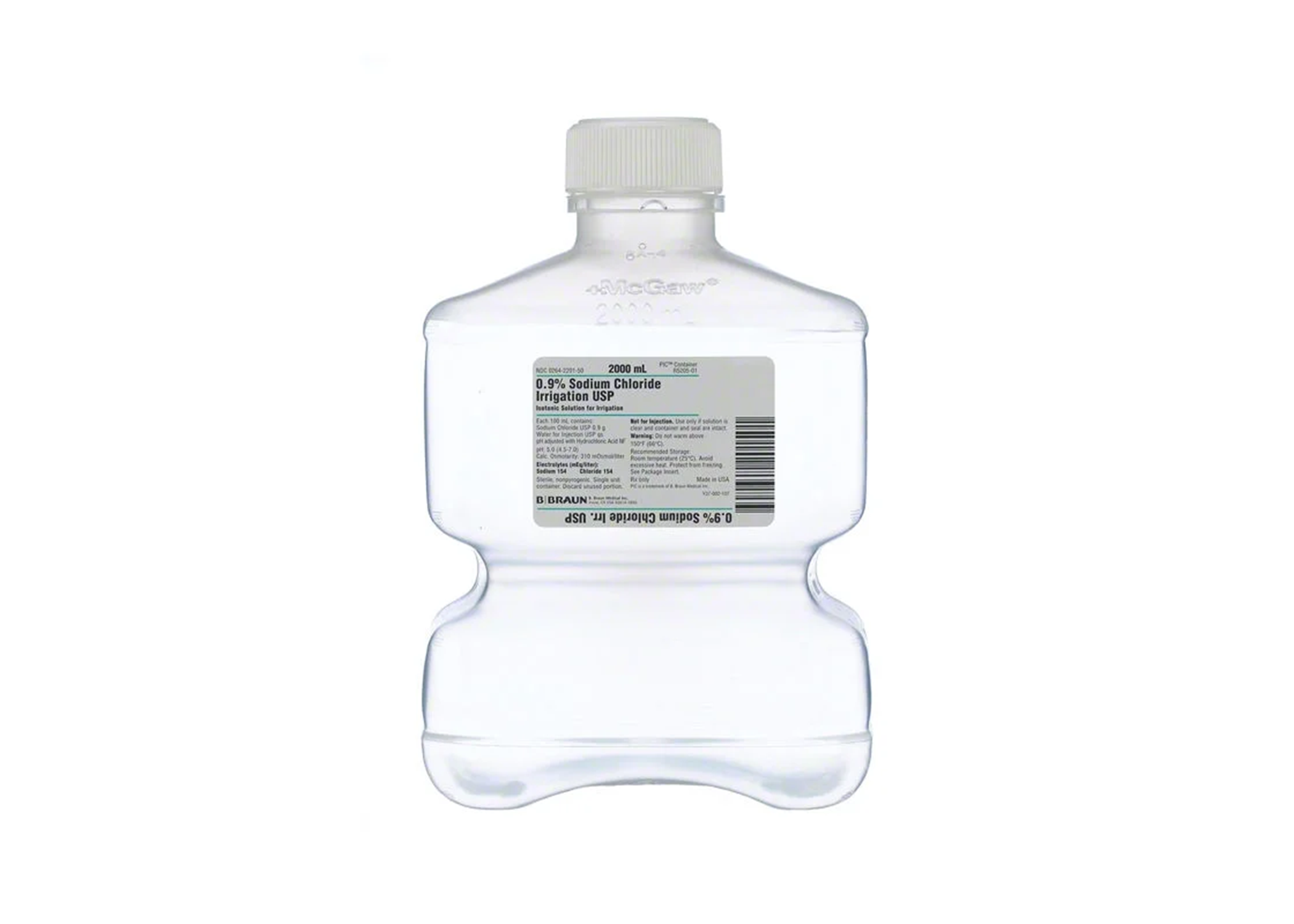 Sodium Chloride 0.9% Irrigation 500ml Bottle image