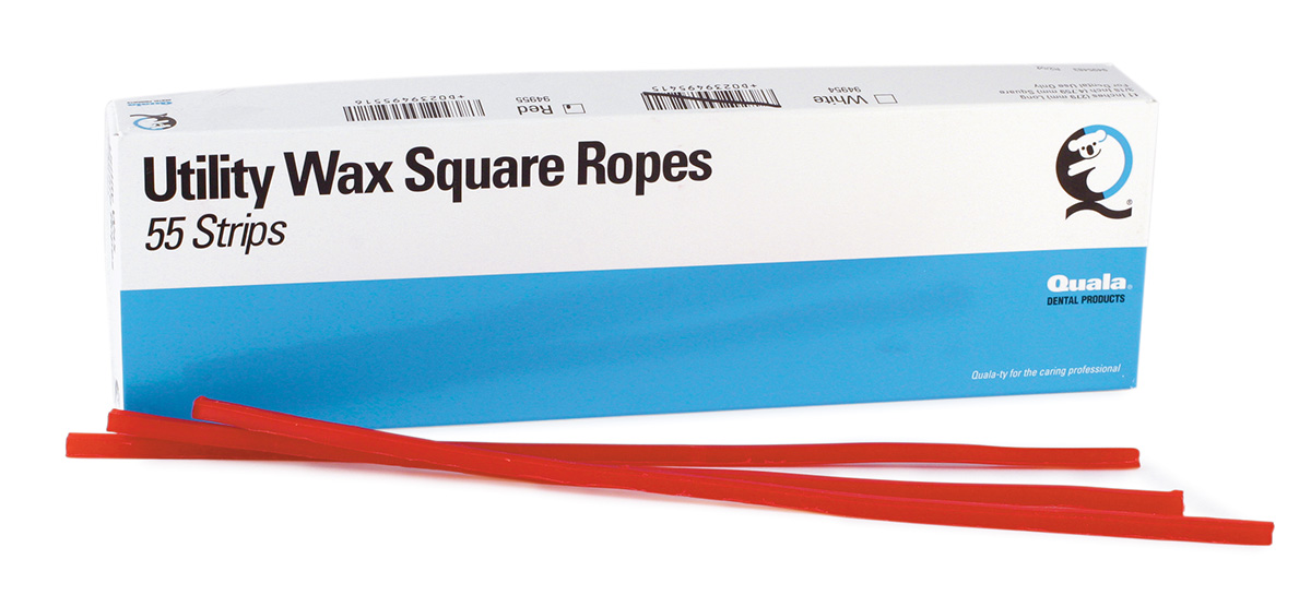 White Square Rope Wax (55) - White Square Rope Wax (55) - Image 1