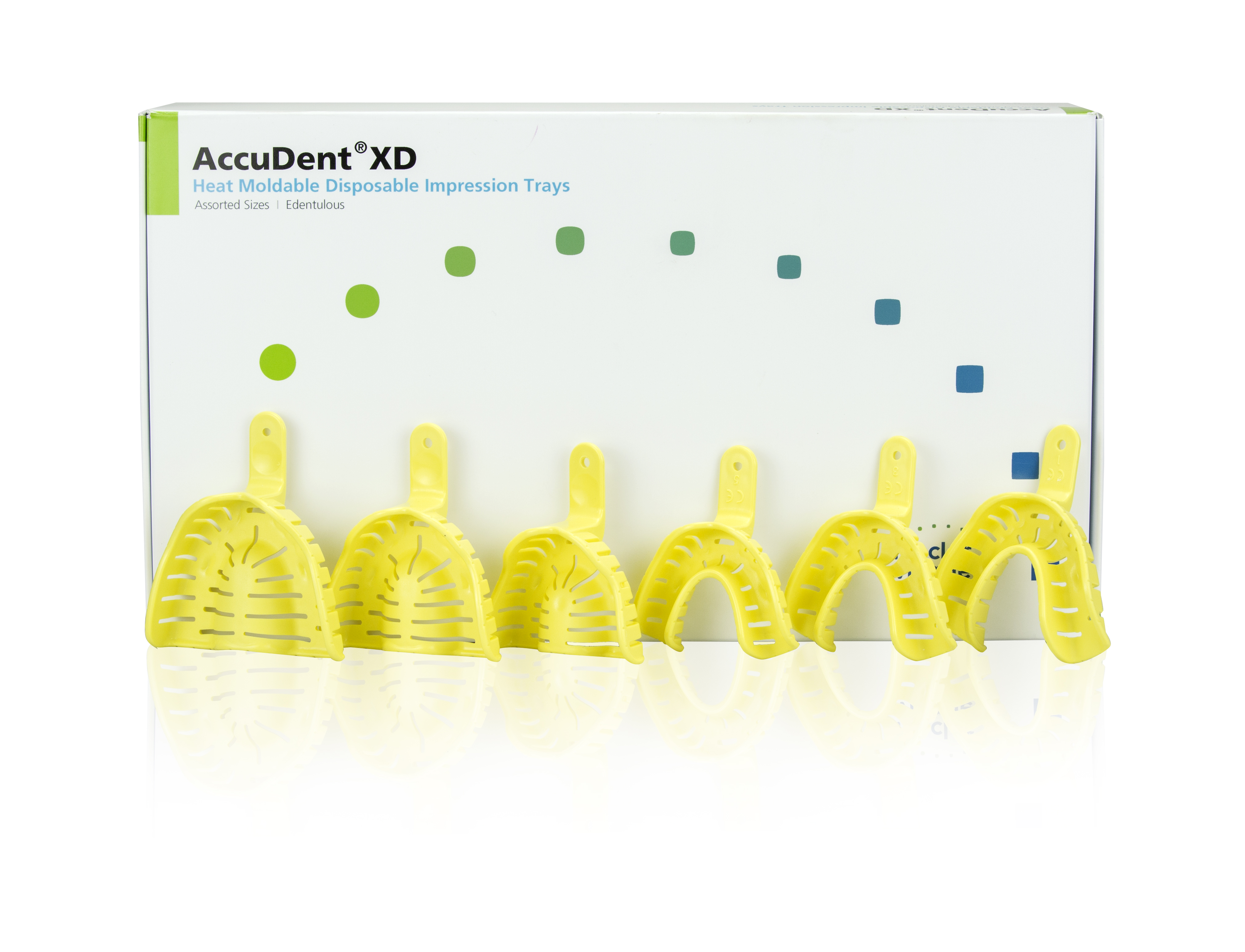 AccuDent XD Edentulous Trays #9 12/Pk, 673712 thumbnail 9