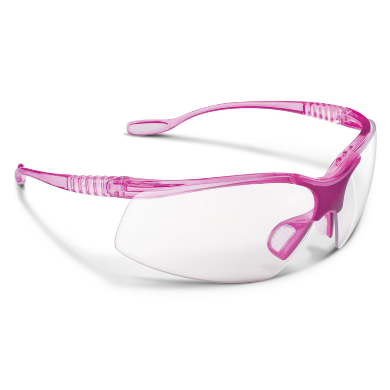 Azur Safety Glasses Clear Lens / Rose Frame Ea product image