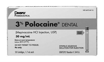 Polocaine Mepivacaine HCl 3% No Vasoconstrictor 1.7 mL 50/Bx thumbnail 14
