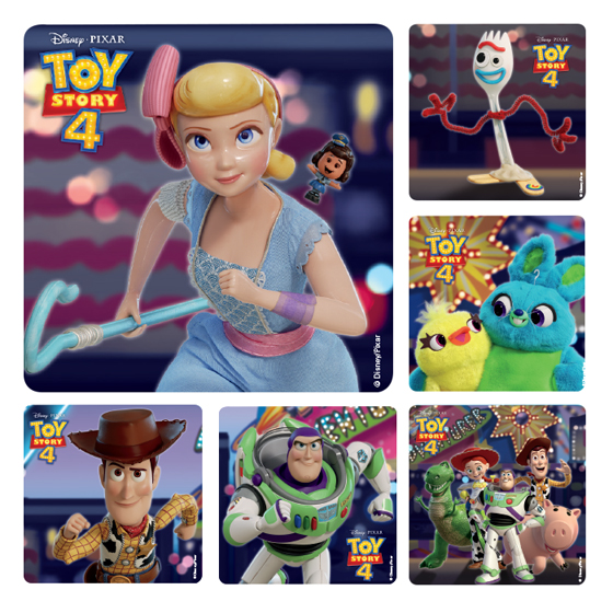 Stickers Toy Story 4 Assorted 100/Rl product image