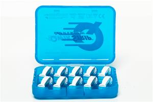 Qwikstrip, Serrated, Single Sided, White, 10/Pack, QS-SER thumbnail 12