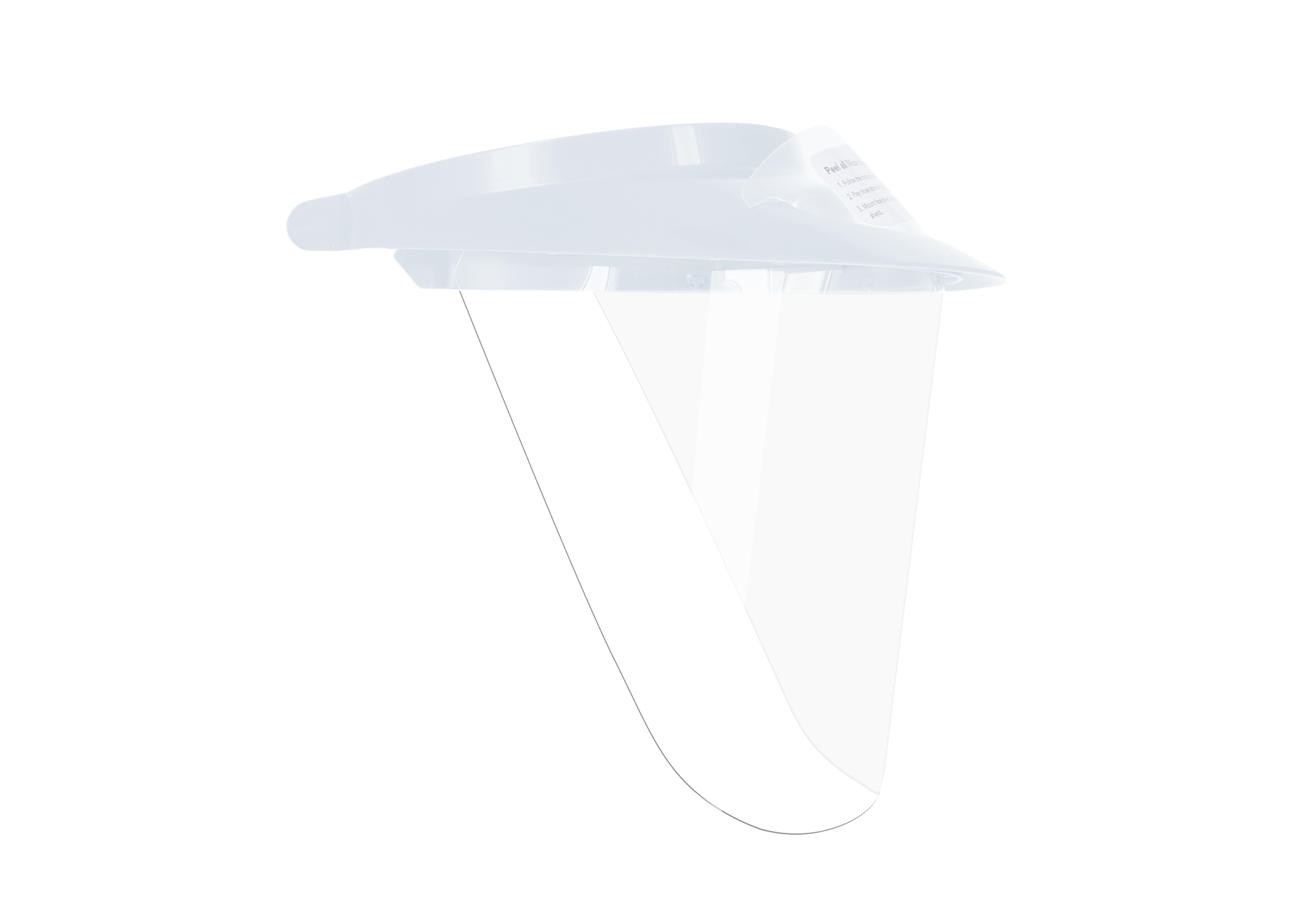 iVisor™ White Visor Kit thumbnail 5