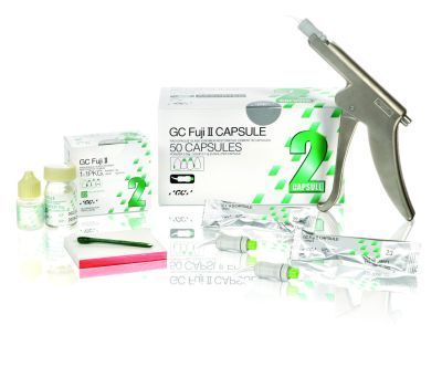 Fuji II Glass Ionomer Restorative, Self-Cure, Capsules Package, 0.1 ml, Assorted, 50/Pk thumbnail 6