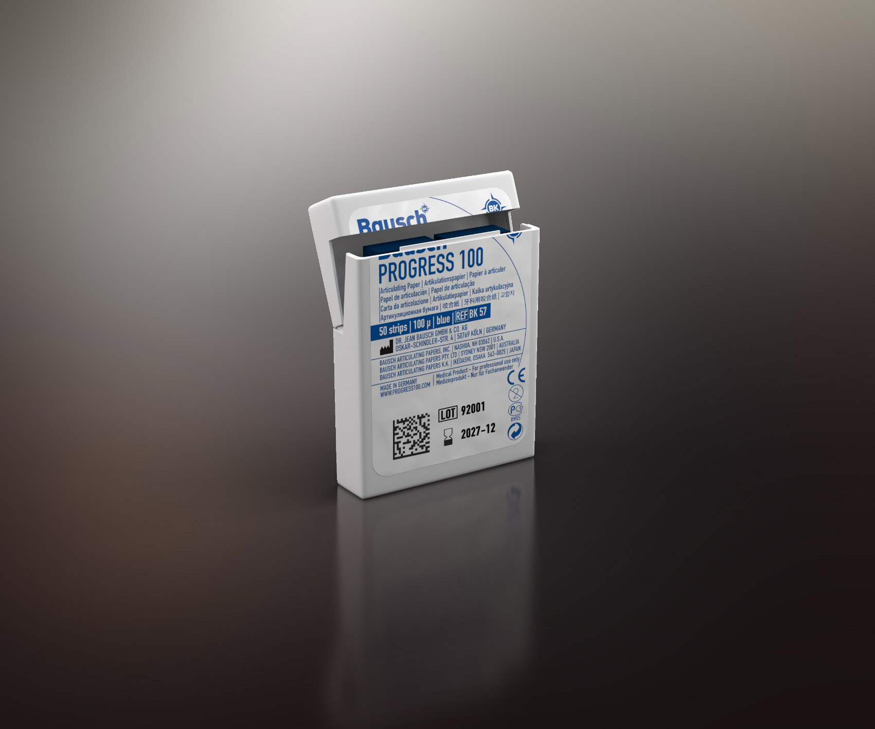 Articulating Paper Economy Blue Box of 50 Strips thumbnail 2